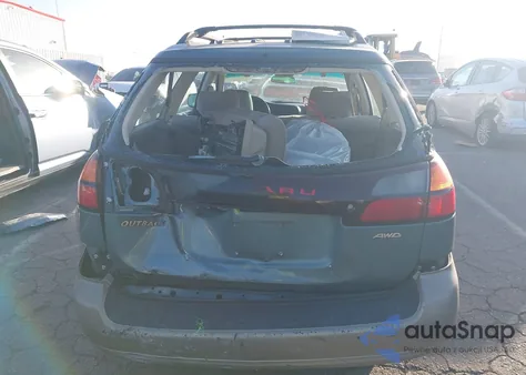 2000 Subaru Outback z USA, uszkodzony, nr VIN 4S3BH6653Y6638985